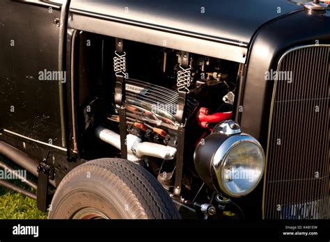 Detail Of A Classic Car Stock Photo Alamy