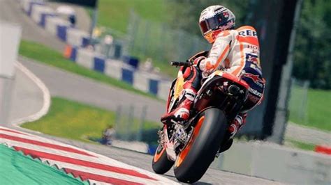 Foto Penuh Drama Marquez Juara Motogp San Marino