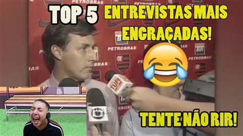 As Entrevistas Mais Engra Adas Do Futebol Youtube