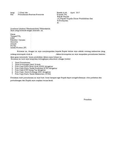 Contoh Proposal Pengajuan Dana Kepada Calon Bupati