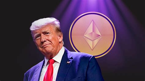 Donald Trump tiene más de 250 000 dólares en ether ETH