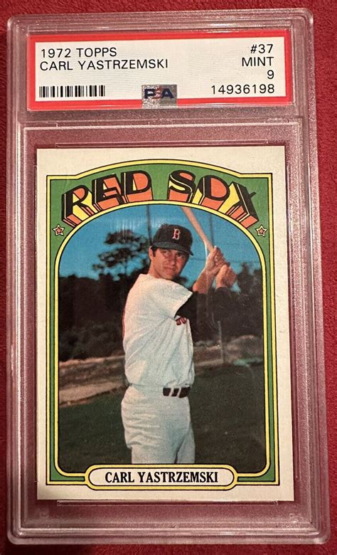 Carl Yastrzemski 1972 Topps 37 Base Price Guide Sports Card Investor