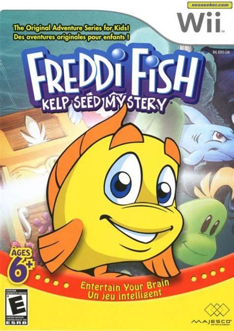 Freddi Fish The Case Of The Missing Kelp Seeds Wii Front Cover