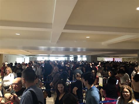 Customs And Immigration Lines at the Punta Cana Airport in High Season