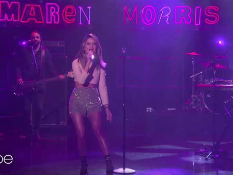 Watch Maren Morris Stylish Performance Of 80s Mercedes” On Ellen