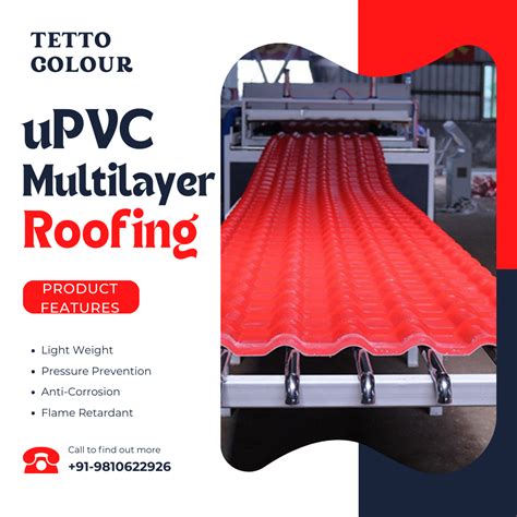 Multi Layer Upvc Roofing Sheets In India