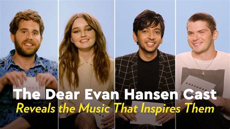 Ben Platt Kaitlyn Dever And The Dear Evan Hansen Cast Go Into Karaoke