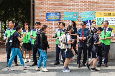 대전시교육청 등굣길 마약 예방 캠페인 실시 뉴스프리존