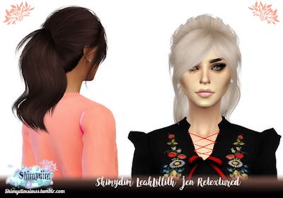 Shimydim Sims S Leahlillith Jen Retexture Naturals Unnaturals