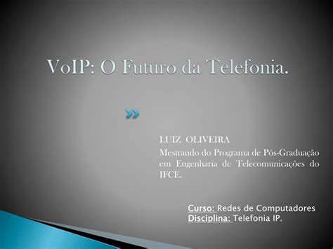 Ppt Voip O Futuro Da Telefonia Powerpoint Presentation Free