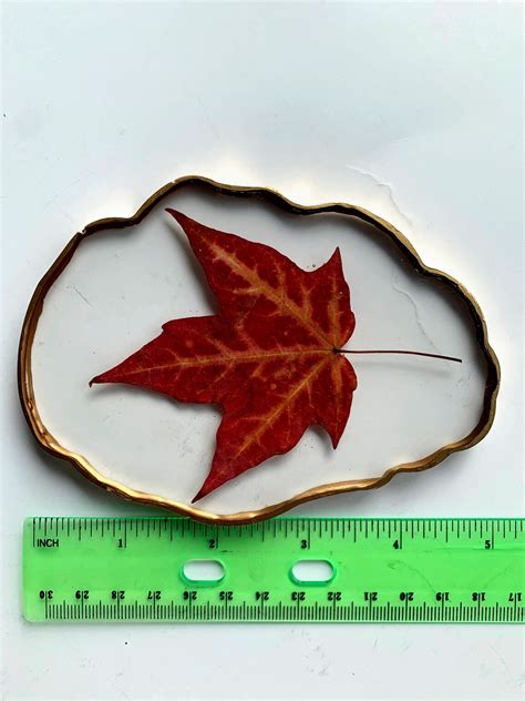 Coasters Leaf Coaster Resin Coaster Set Maple Leaf Autumn Etsy