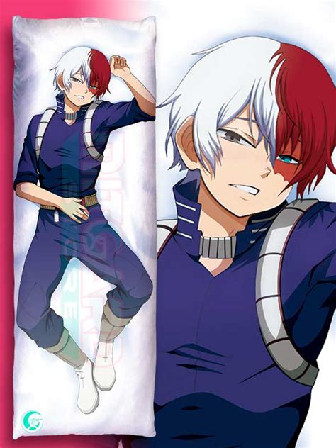 Shoto Todoroki V2 Body Pillow Case My Hero Academia Mitgard Store