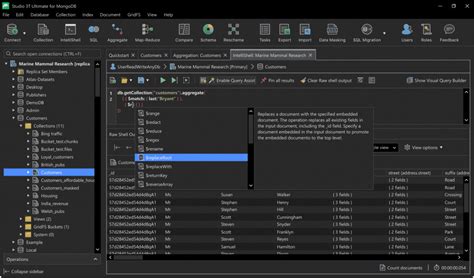 The Professional Client Ide And Gui For Mongodb Studio 3t