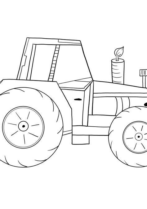 Tractor Tom Coloring Pages - Free Coloring Pages Printables