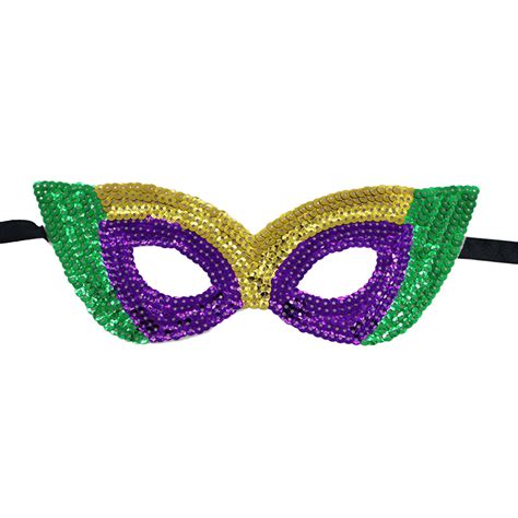 Ploknplq Mardi Gras Outfit Mardi Gras Mask Party Sequins Caveman Mardi