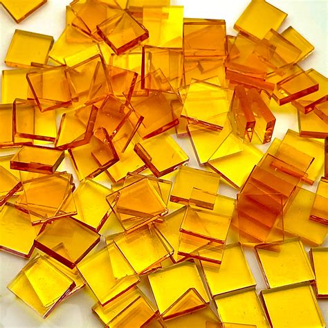 Yellow Cathedral Stained Glass Mosaic Tiles Mosaic Tile Mania