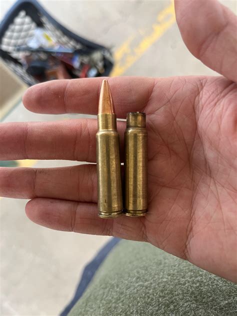 Shot My 7 62x45 Handloads Worked Perfectly And I Like To See How It Formed The Shoulder 20