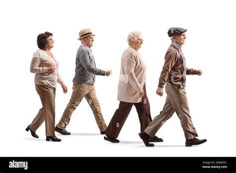 Elderly People Walking