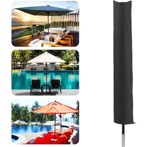 Housse De Parasol Housse De Protection Pour Parasol De Jardin Anti Uv