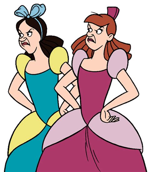 Angry Cinderella step sisters free image download