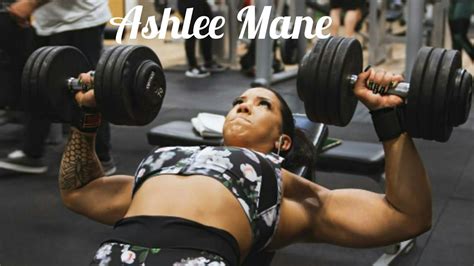 Ashlee Mane Muscle Woman Fitness Model Ifbb Pro Figure Sport