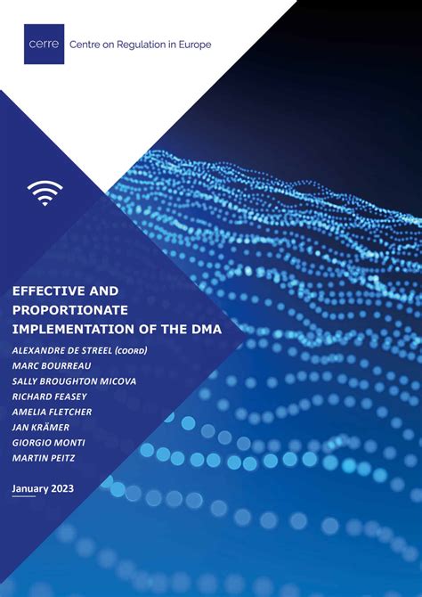 Effective and Proportionate Implementation of the DMA - CERRE