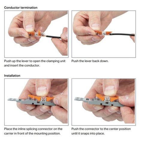 Wago Inline Lever Connector For All Conductor Types