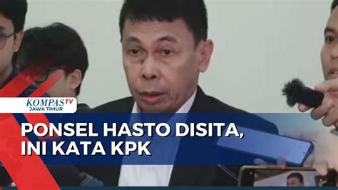 Ponsel Hasto Disita Saat Pemeriksaan Kpk Upaya Cari Harun Masiku