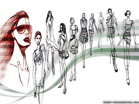 Fashion Sketch Wallpaper - WallpaperSafari