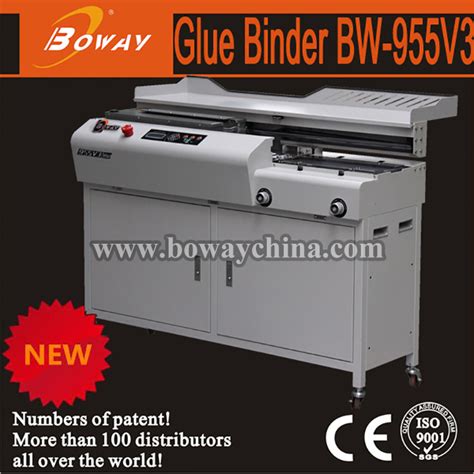 Boway 420mm Auto Side Glue Hot Melt Perfect Book Binding Machine Glue