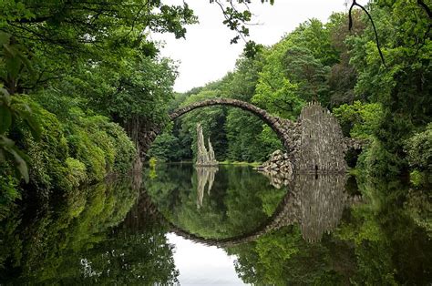 The Rakotzbrücke, Gablenz. Germany | Traquo