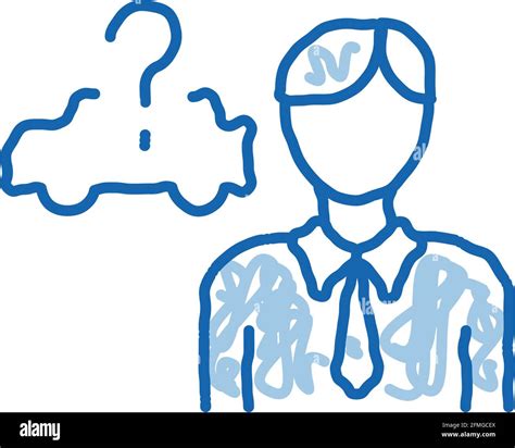 Buyer Chooses Car doodle icon hand drawn illustration Stock Vector ...