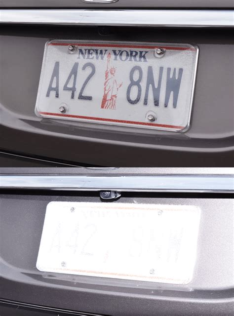 Anti Camera License Plate Cover And Blocker For Zero Fines