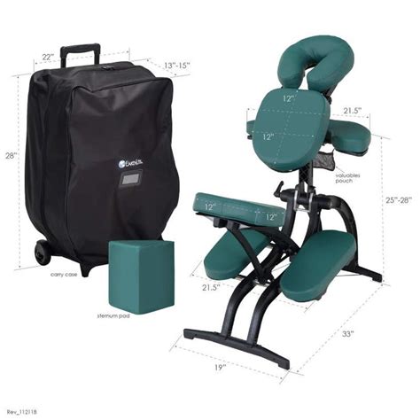 Stronglite Ergo Pro Ii Portable Massage Chair Package Massage