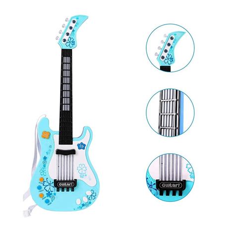 Kids Guitar Toy For Blue Guitar Musical Instrument Vicedeal