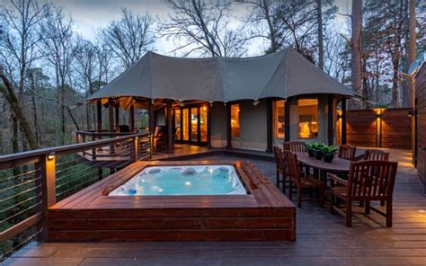 Unique Places To Stay In Hot Springs Arkansas Hot Tubs Cabins More