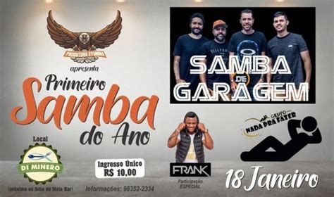 Primeiro Samba Do Ano DiMineiro Bar Em Nova Lima 2024 Sympla