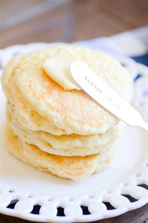 Melt in Your Mouth Buttermilk Pancakes + Buttermilk Syrup Recipe ...