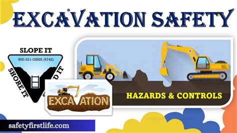 Excavation Safety Checklist Safety First Life