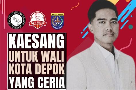 Gibran Tanggapi Wacana Kaesang Pangarep Jadi Calon Wali Kota Depok