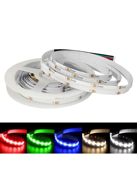 Flexible 24V RGB CCT COB Strip Lights Color Changing 5M