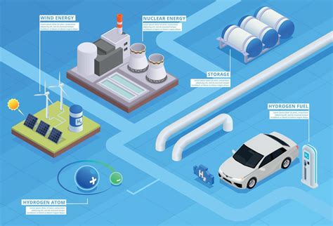 Hydrogen Energy Infographics 7681857 Vector Art At Vecteezy