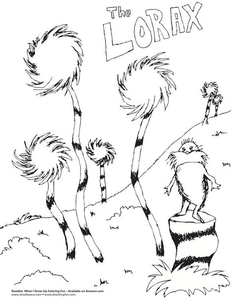 Printable Lorax Trees - Printable Word Searches