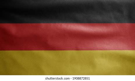 German Flag Waving Wind Close Germany Stock Photo 1908872851 | Shutterstock