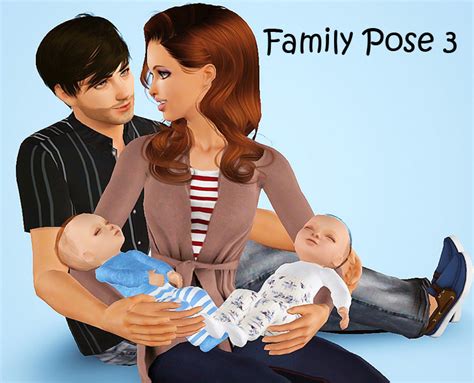 Sims 4 Family Poses CC