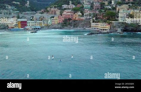 The Port Of Nervi Village Stock Videos Footage Hd And K Video