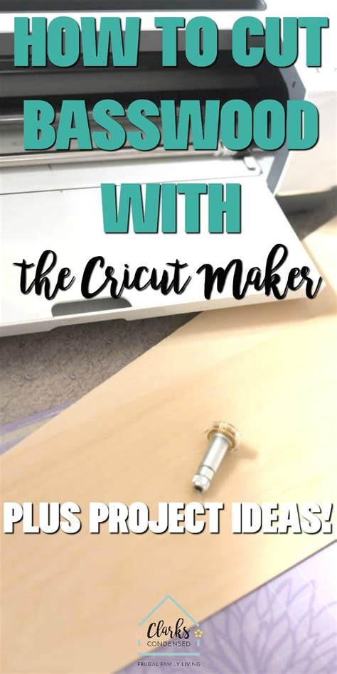 How To Cut Basswood With The Cricut Maker Artofit