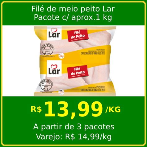 Fil De Peito Meio Peito Lar