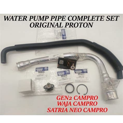 Pw Water Pump Pipe Complete Set With Thermostat Set Proton Gen