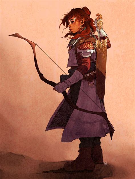 Pin By Geff On D D Character Art Archer Characters Character Design